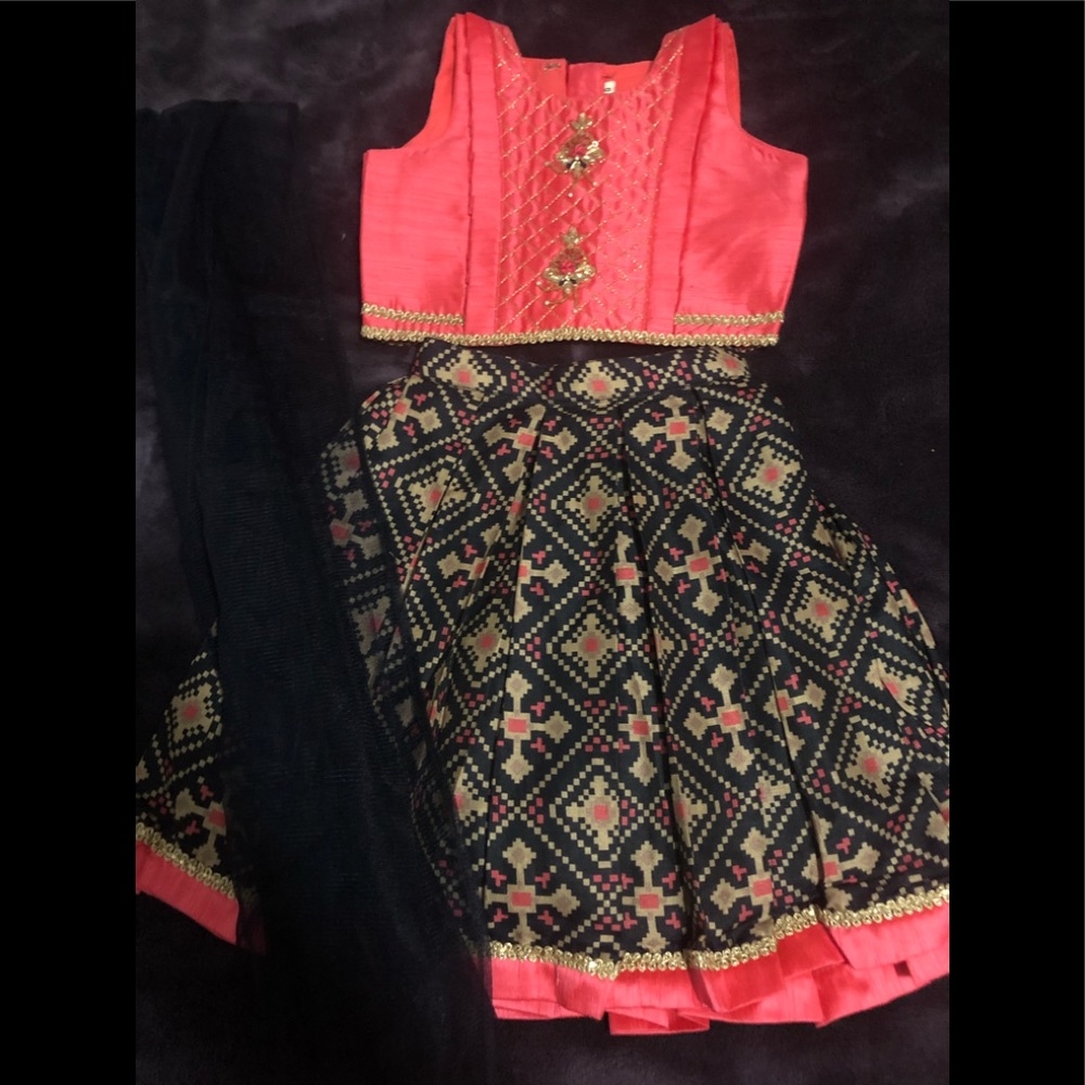 3 piece kids Indian style outfit
